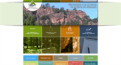 Desktop Screenshot of comarcadelasierradealbarracin.es